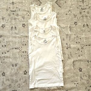 Size 6 organic cotton tank top Bundle boys girls unisex.